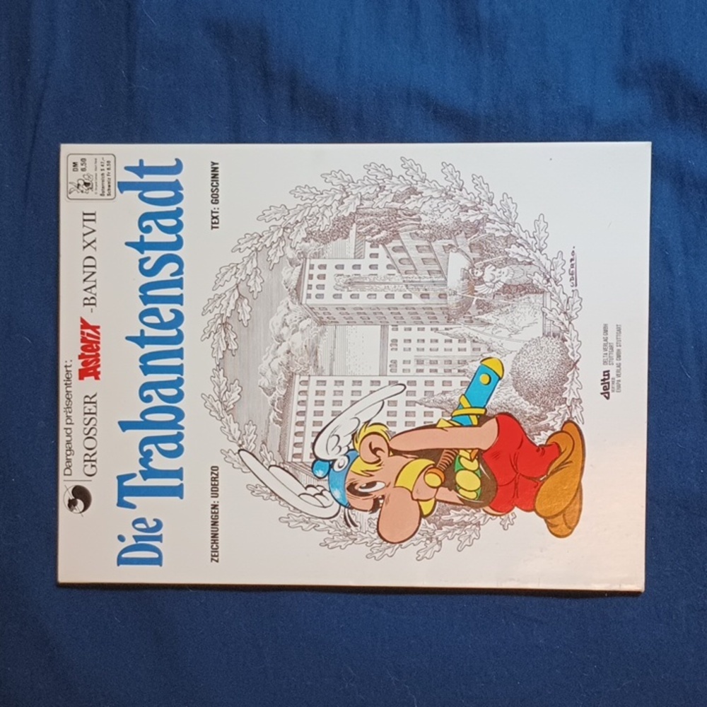 Vintage German Comic Book "Die Trabantenstadt" Collectible NWT